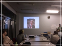 foto: yoshiko talk at seika